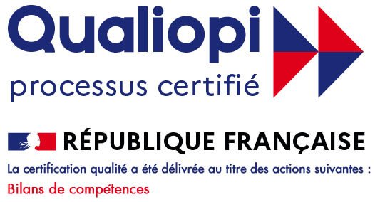 logo de certification qualiopi au titre des actions bilan de compétences